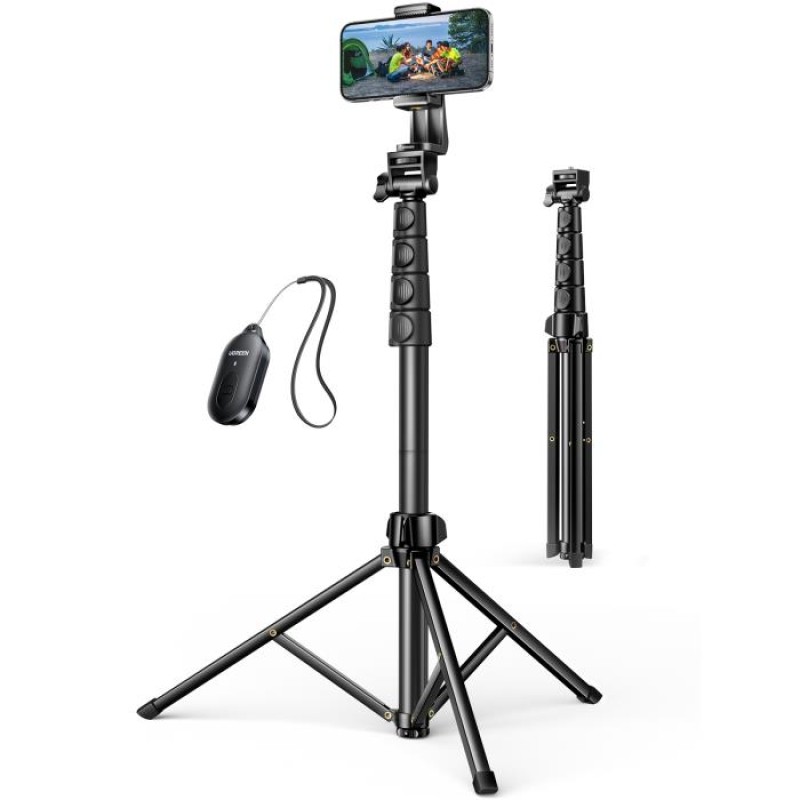 Selfie Stick Τρίποδο UGREEN LP680 15609, με BΤ χειριστήριο