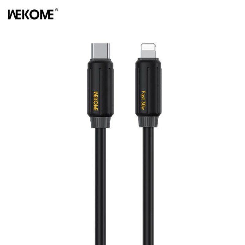 Καλώδιο Φόρτισης WK WDC-29 USB-C σε Lightning PD 30W 1m Μαύρο