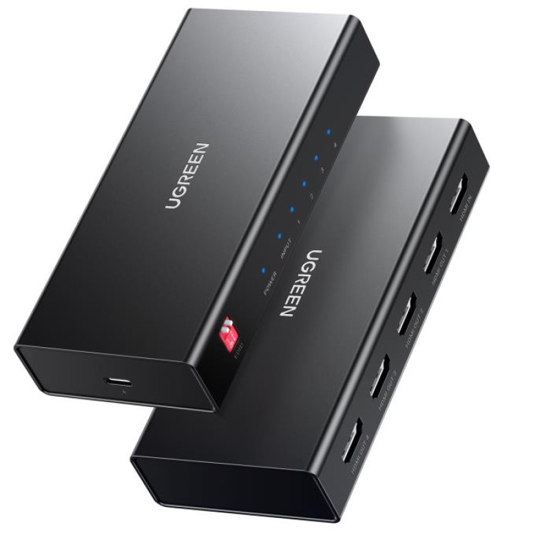 HDMI Splitter 4 θέσεων 4K/60Hz UGREEN CM570 90514