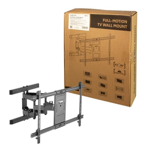 Βάση Τηλεόρασης Επιτοίχια LogiLink BP0115 43"-90" έως 60kg