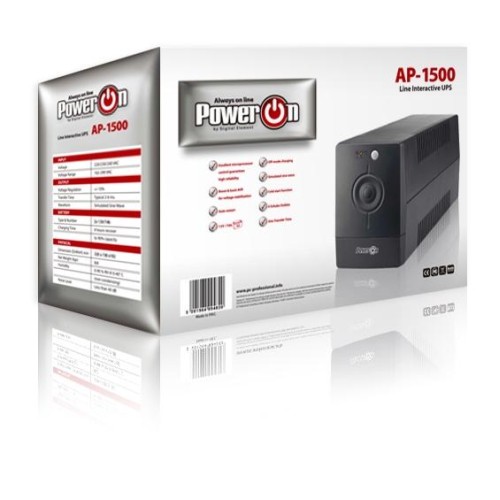 UPS Power On AP-1500 Line Interactive 1500VA
