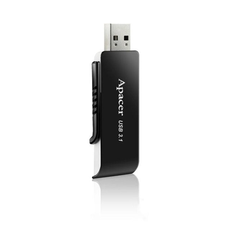 USB Stick Apacer AH350 64GB USB 3.1 Gen1 Μαύρο
