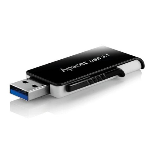 USB Stick Apacer AH350 64GB USB 3.1 Gen1 Μαύρο