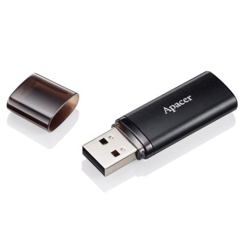USB Stick Apacer AH25B 64GB Usb 3.2 Gen1 Μαύρο