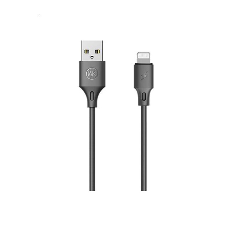Καλώδιο Φόρτισης WK WDC-092 USB σε Lightning 1m Μαύρο
