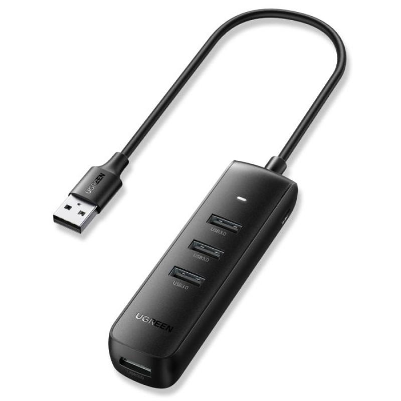 USB 3.0 Hub 4 Θέσεων UGREEN CM416 80657 Μαύρο