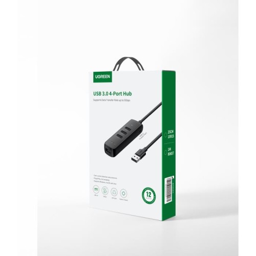 USB 3.0 Hub 4 Θέσεων UGREEN CM416 80657 Μαύρο