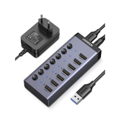 USB 3.0 Hub 7 Θέσεων UGREEN CM481 90307