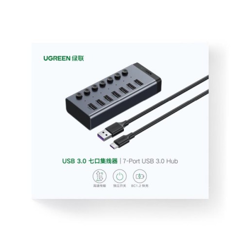 USB 3.0 Hub 7 Θέσεων UGREEN CM481 90307