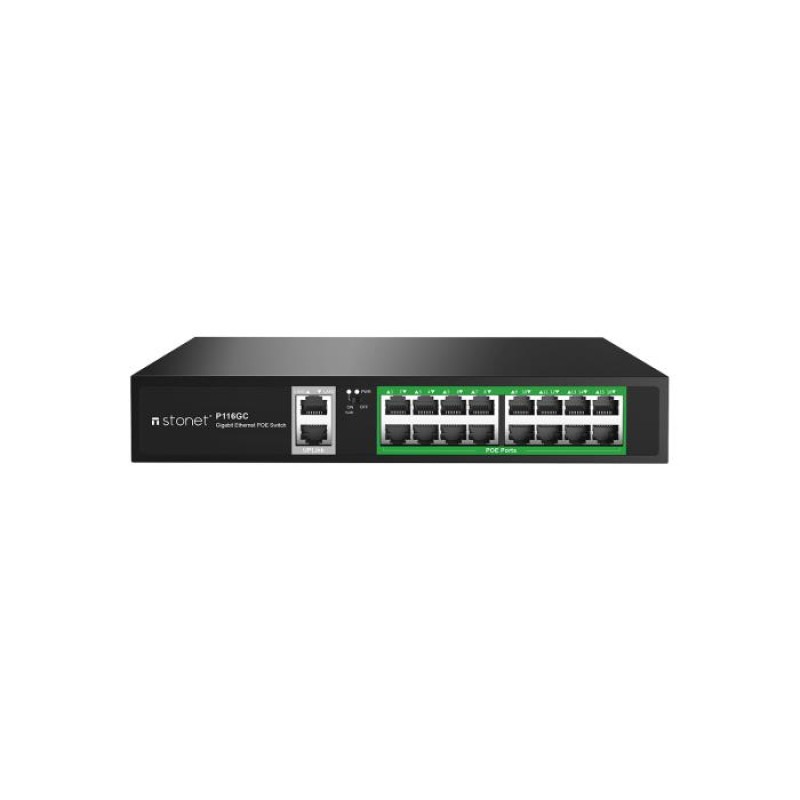 Switch 16 Θέσεων PoE Stonet P116GC Gigabit