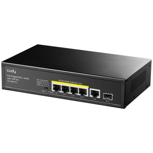 Switch 5 Θέσεων PoE Cudy GS1005PTS1 Gigabit