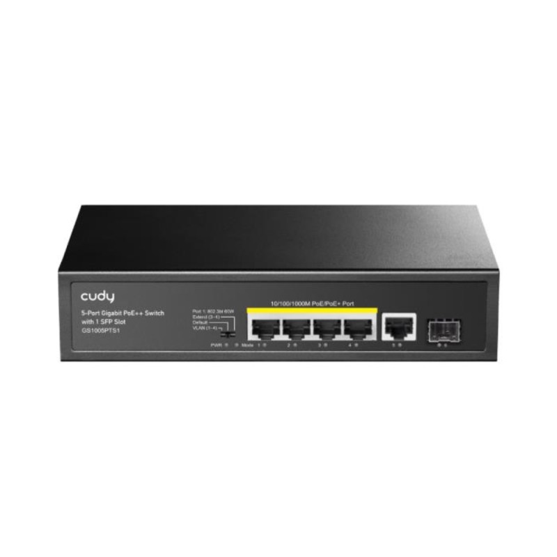 Switch 5 Θέσεων PoE Cudy GS1005PTS1 Gigabit