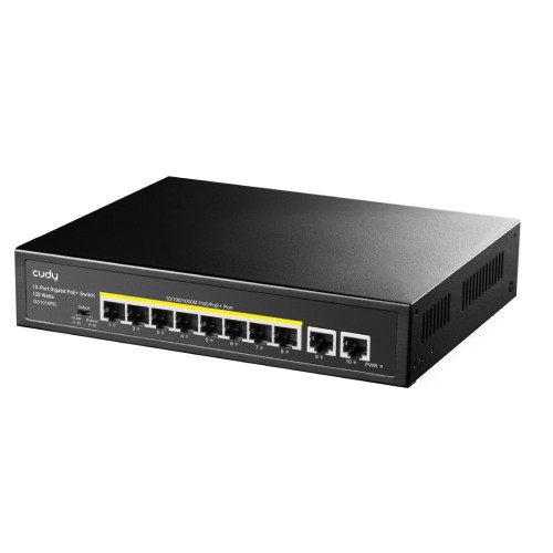 Switch 10 Θέσεων PoE Cudy GS1010PE Gigabit