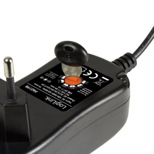 Universal Τροφοδοτικό LogiLink PA0198 3-12V 24W(8 βύσματα)