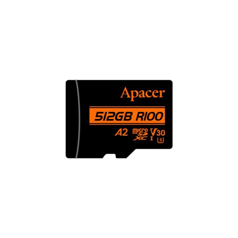 Κάρτα Μνήμης Micro SDXC Apacer A2 512GB UHS-I U3 V30