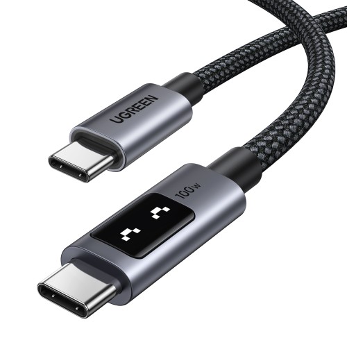 Καλώδιο Φόρτισης UGREEN L509 35513  USB-C σε USB-C PD 100W 3m Μαύρο