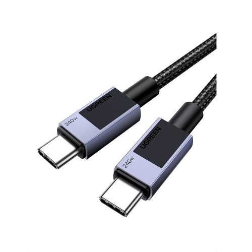 Καλώδιο Φόρτισης UGREEN L513 45068 USB-C σε USB-C PD 240W 2m Γκρί