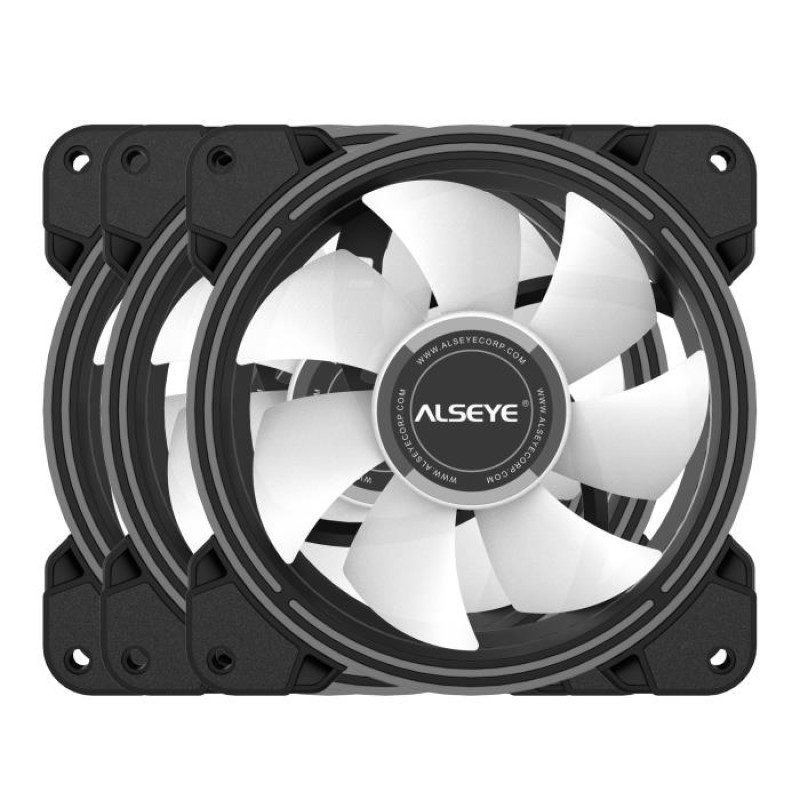 Case Cooler 12cm Alseye HALO 4.0 RGB-Fan x3 kit