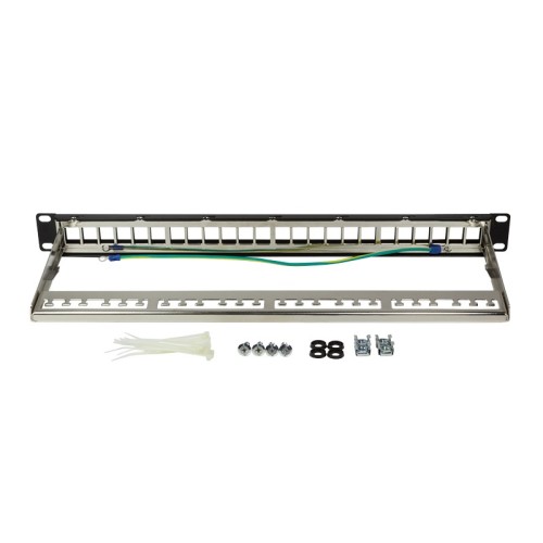 Keystone Patch Panel 24 Θέσεων 1U Logilink NK4042
