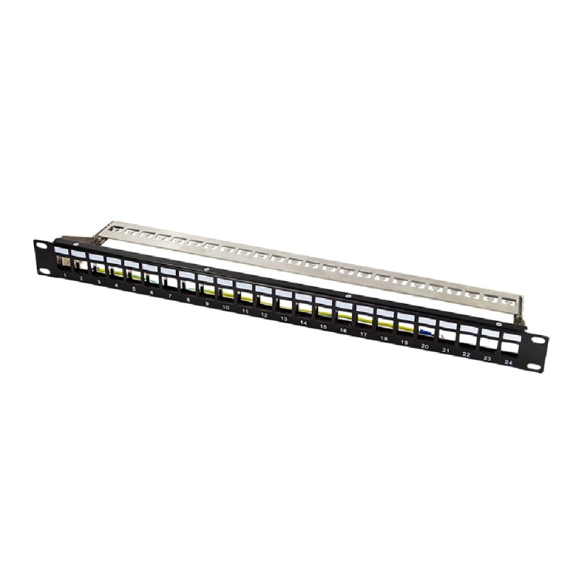 Keystone Patch Panel 24 Θέσεων 1U Logilink NK4058