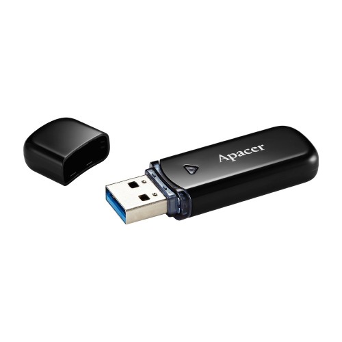 USB Stick Apacer AH355 32GB Usb 3.2 Gen1 Μαύρο