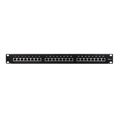 Patch Panel CAT6 24 Θέσεων 1U Logilink NP0055 STP