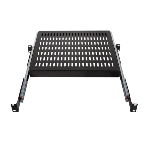 Συρόμενο Ράφι 1U Logilink SF1S45B για Επιδαπέδια Καμπίνα Βάθους 600mm