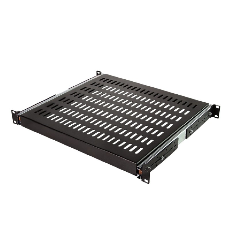Συρόμενο Ράφι 1U Logilink SF1S45B για Επιδαπέδια Καμπίνα Βάθους 600mm