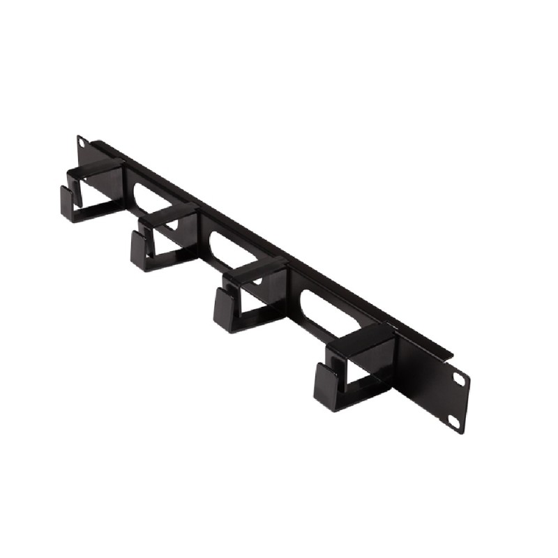 Οδηγός Καλωδίων 1U Logilink OR107B με Αφαιρούμενους Κρίκους