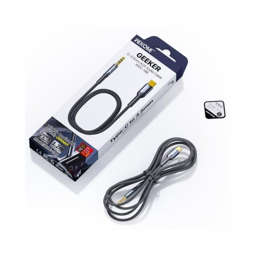 Αντάπτορας Ήχου USB-C σε 3.5mm M/M WK WDC-196