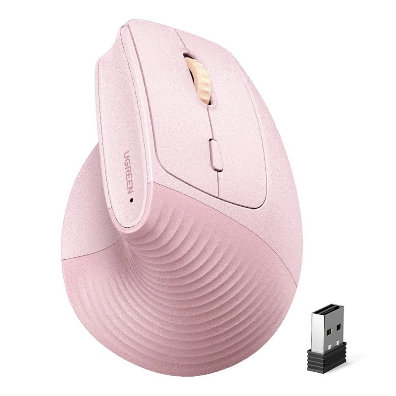 Ασύρματο Ποντίκι 2,4GHz/BT UGREEN M571 65666 Ροζ