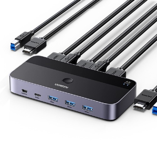 KVM Switch 2 θέσεων USB/HDMI UGREEN CM664 15707