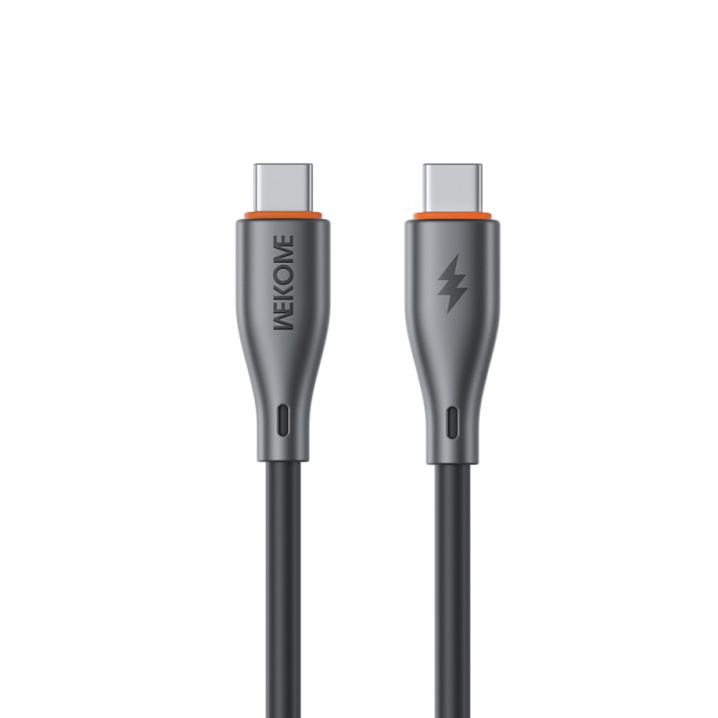 Καλώδιο Φόρτισης WK WDC-68 USB-C σε USB-C PD 65W 1m Μαύρο
