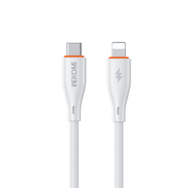 Καλώδιο Φόρτισης WK WDC-69 USB-C σε Lightning PD 27W 1m Λευκό