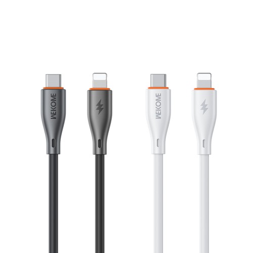 Καλώδιο Φόρτισης WK WDC-69 USB-C σε Lightning PD 27W 1m Λευκό
