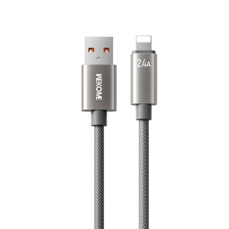 Καλώδιο Φόρτισης WK WDC-63i USB σε Lightning 1.2m Γκρι