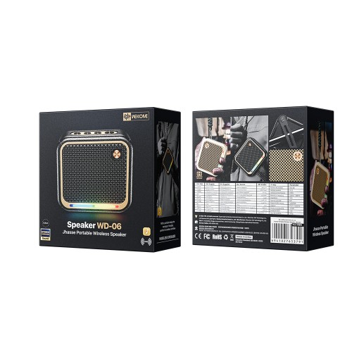 Φορητό Ηχείο ΒΤ WK WD06 Μαύρο