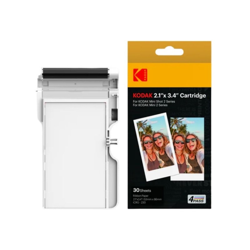 Aνταλλακτικό Φωτογραφικό Χαρτί Kodak για Κάμερα Mini Shot 2 (30τμχ)