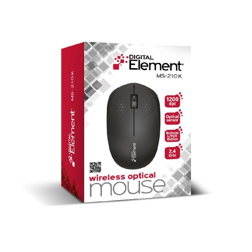 Ασύρματο Ποντίκι 2.4 GHz Element MS-210K Μαύρο