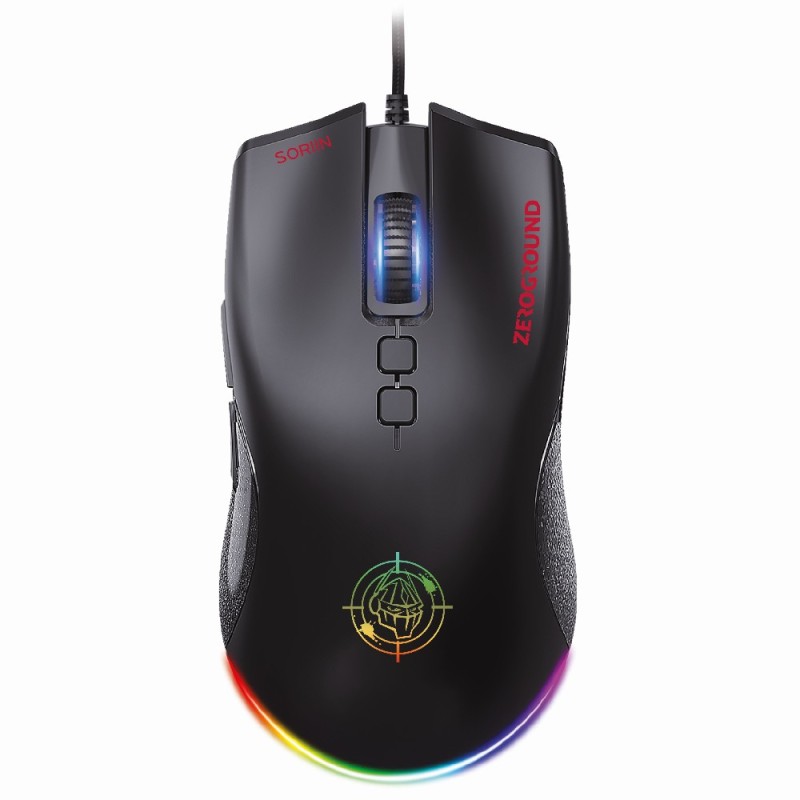 Ενσύρματο Ποντίκι Gaming RGB Zeroground MS-4400G SORIIN v2.0