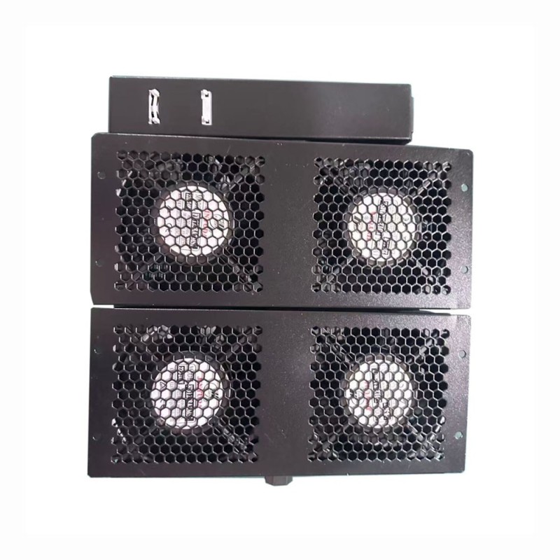 Μονάδα Ψύξης 4 Ανεμιστήρων με Θερμοστάτη Power On TSFAN-S4 για Επιδαπέδια Καμπίνα 600x800mm