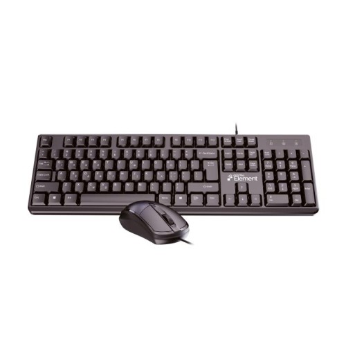 Eνσύρματο Πληκτρολόγιο & Ποντίκι Element KB-145UMS v2.0