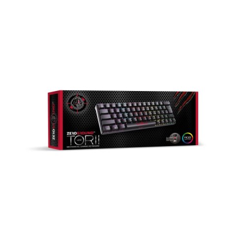 Ενσύρματο Μηχανικό Πληκτρολόγιο RGB Zeroground KB-3600G TORII v2.0