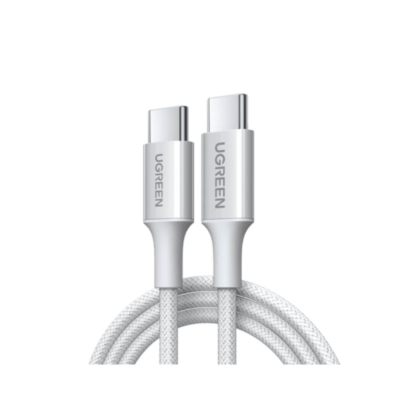 Καλώδιο Φόρτισης UGREEN L502 65255 USB-C σε USB-C PD 100W 1m Γκρι