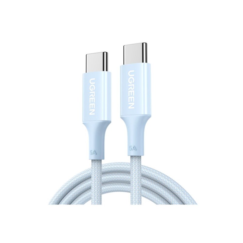 Καλώδιο Φόρτισης UGREEN L502 65253 USB-C σε USB-C PD 100W 1m Μπλέ