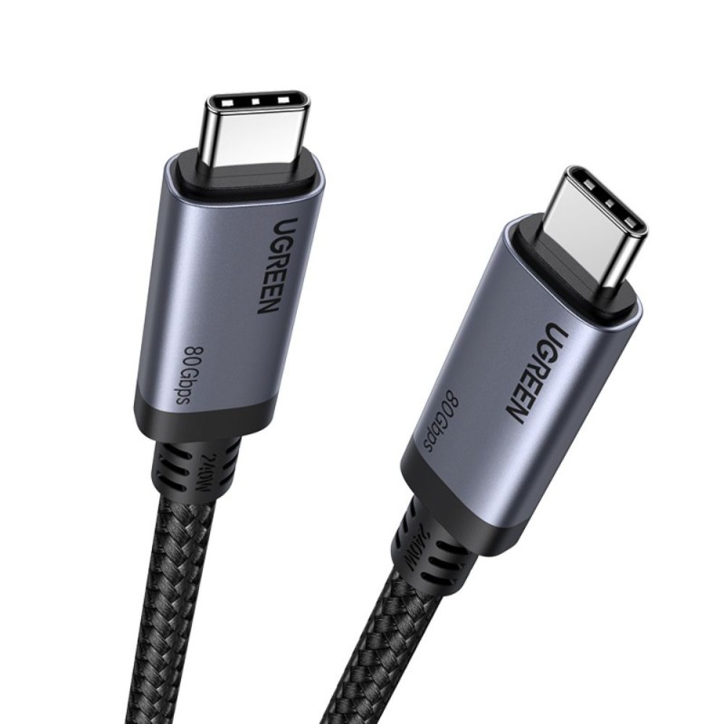 Καλώδιο Φόρτισης UGREEN L706 65383 USB-C σε USB-C PD 240W 1m Μαύρο