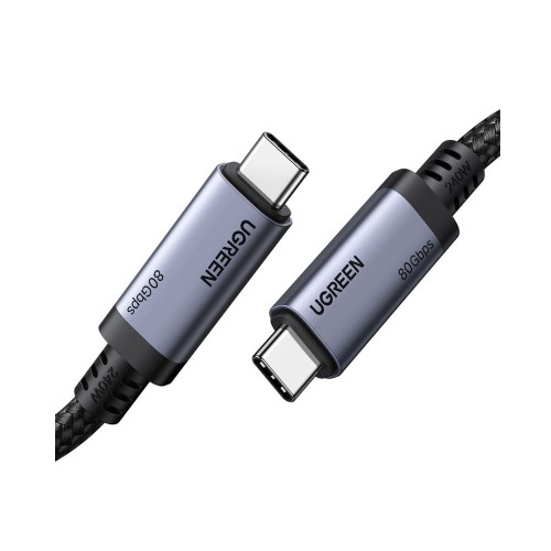 Καλώδιο Φόρτισης UGREEN L706 65383 USB-C σε USB-C PD 240W 1m Μαύρο