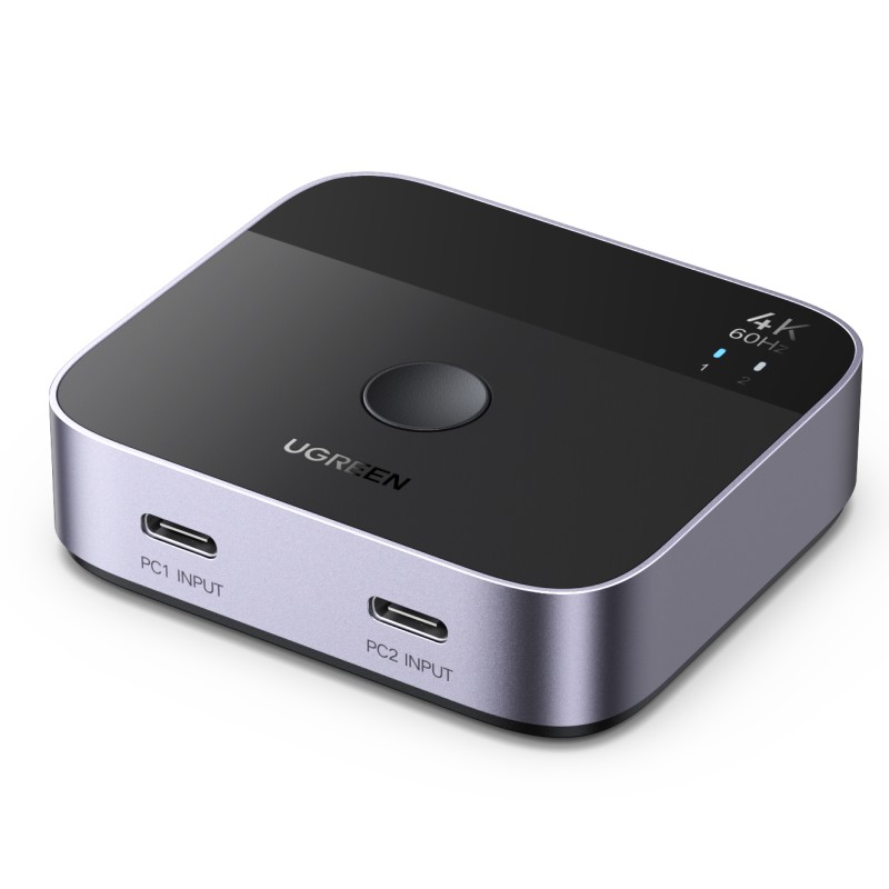 USB-C Switch 2 θέσεων 4K/60Hz UGREEN AW502 55451