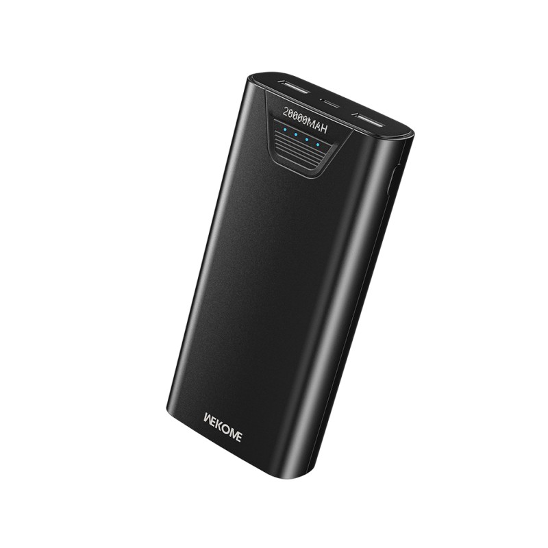 Power Bank 20000mAh 12W WK WP-121 2 Θέσεων Μαύρο