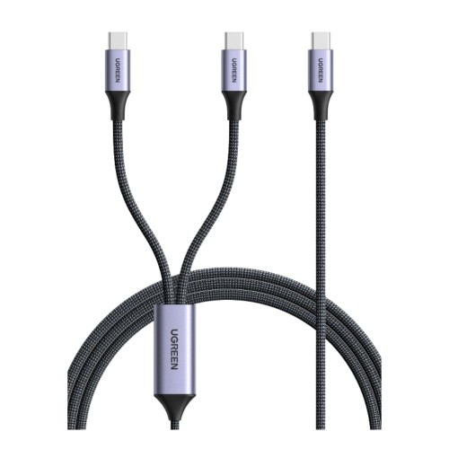 Καλώδιο Φόρτισης UGREEN L533 75733 USB-C σε 2x USB-C PD 140W 2m